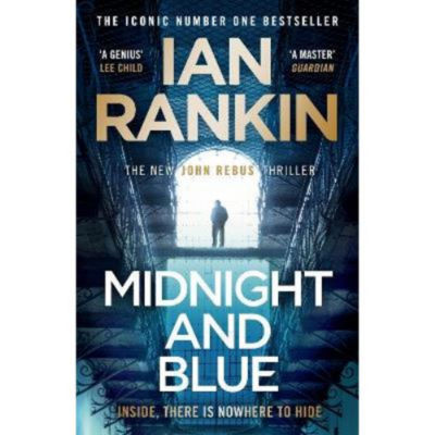 Ian Rankin hardback Midnight and Blue, UK version