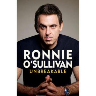 Ronnie O'Sullivan Unbreakable hardback book - British product