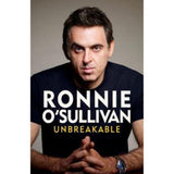 Ronnie O'Sullivan Unbreakable hardback book - British product