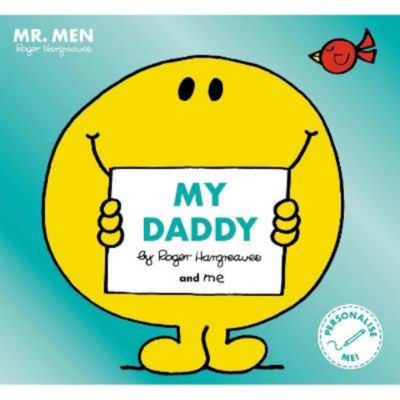 Mr Men book My Daddy edition, UK version