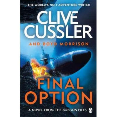 Clive Cussler Final Option paperback book, imported from the UK