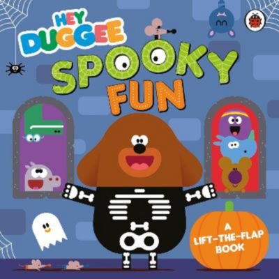 Hey Duggee Spooky Fun lift-the-flap storybook - British product