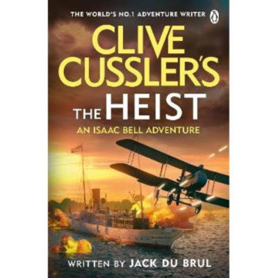 Clive Cussler The Heist paperback novel (British brand)