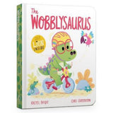 Rachel Bright Wobblysaurus board book - British product
