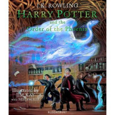 J.K. Rowling's Harry Potter Order of Phoenix illustrated book - British product