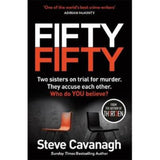 Steve Cavanagh Fifty-Fifty crime thriller paperback, UK version