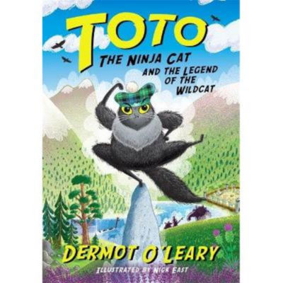 Dermot O'Leary Toto Ninja Cat Legend Wildcat book, imported from the UK