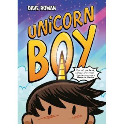 Unicorn Boy graphic novel book by Dave Roman (British brand)