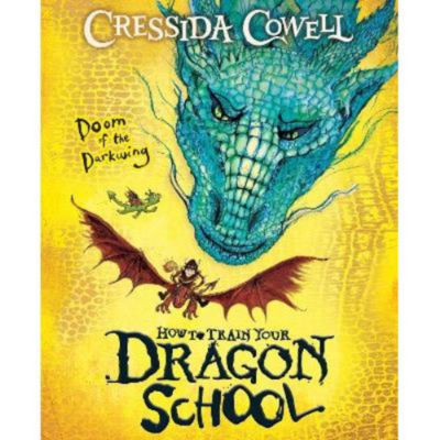 Cressida Cowell Doom of the Darkwing children's book - British product