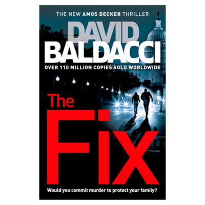 David Baldacci The Fix paperback imported from the UK
