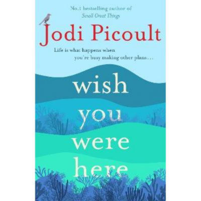 Jodi Picoult paperback Wish You Were Here book, imported from the UK