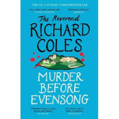 Reverend Richard Coles Murder Before Evensong paperback, UK version