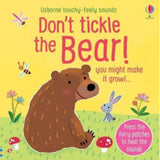 Usborne Don't Tickle the Bear touchy-feely sound book, imported from the UK