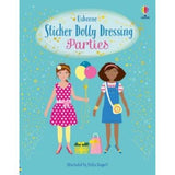 Usborne Sticker Dolly Dressing Parties sticker book, imported from the UK