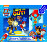 Paw Patrol book and flashlight set, imported from the UK