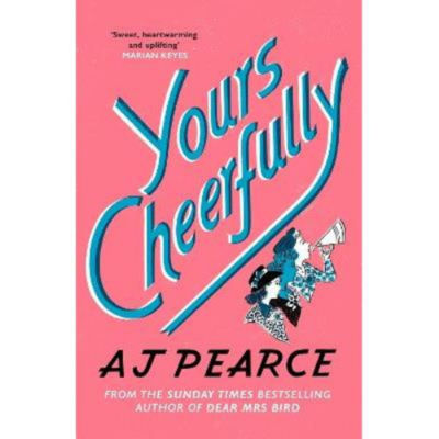 AJ Pearce Yours Cheerfully paperback book, imported from the UK