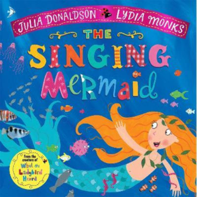Julia Donaldson Story Book Singing Mermaid Paperback (British brand)