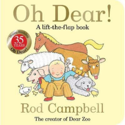 Rod Campbell Oh Dear 35th anniversary board book imported from the UK