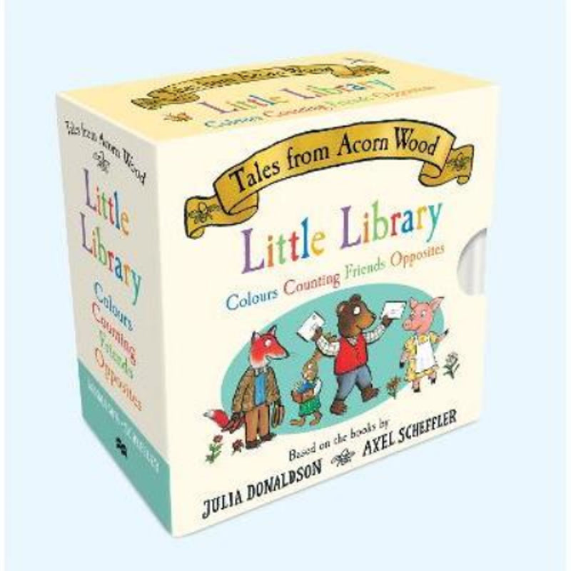 Julia Donaldson Tales From Acorn Wood Little Library Board Books (British brand)