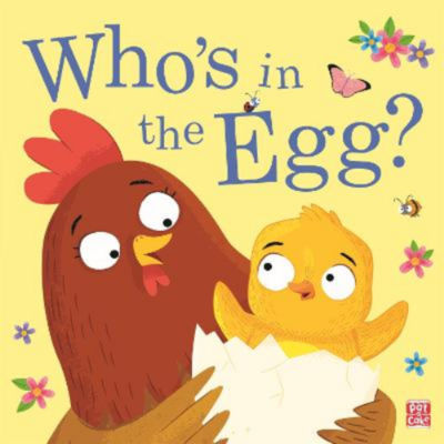 Pat-a-Cake Who's in the Egg children's book - British product