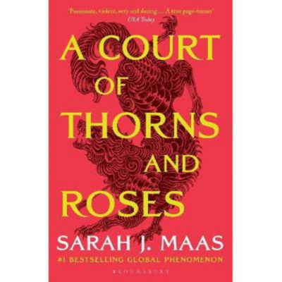 Court of Thorns and Roses paperback book by Sarah J. Maas, imported from the UK