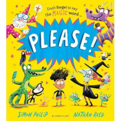 Simon Philip PLEASE! picture book, UK version