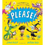 Simon Philip PLEASE! picture book, UK version