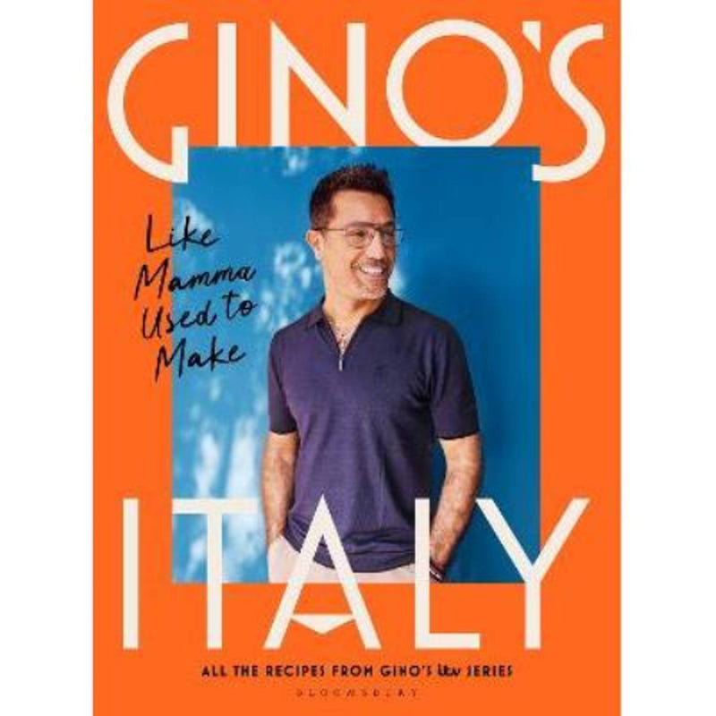 Gino D'Acampo hardback cookbook Gino's Italy, imported from the UK