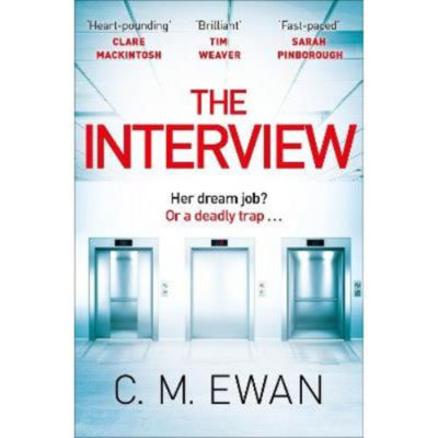C. M. Ewan The Interview paperback thriller, imported from the UK