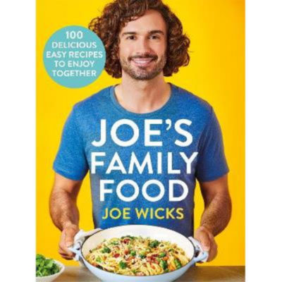 Joe Wicks hardback cookbook Family Food, imported from the UK