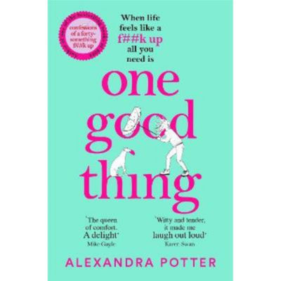 Alexandra Potter One Good Thing paperback novel, imported from the UK