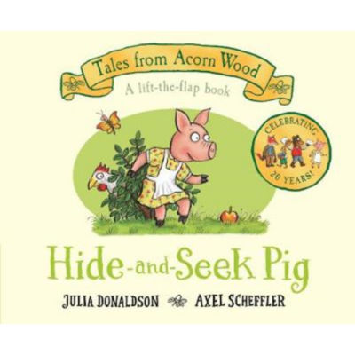 ASDA Hide-and-Seek Pig 20th Anniversary Edition Paperback by Julia Donaldson Children's Lift-the-Flap Story Book- Buy online at McGrocer