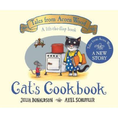 ASDA Julia Donaldson Cat's Cookbook Paperback Preschool Book- Buy online at McGrocer