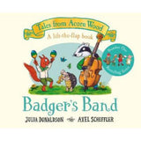 Badger's Band lift-the-flap children's book by Julia Donaldson - British product