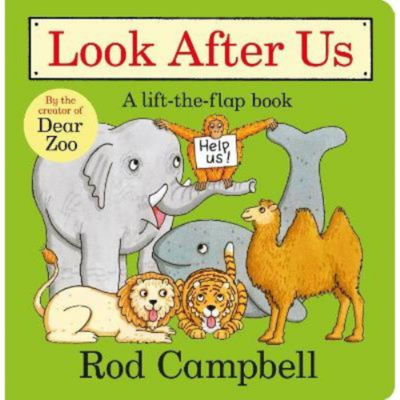 Rod Campbell children's book Look After Us - British product