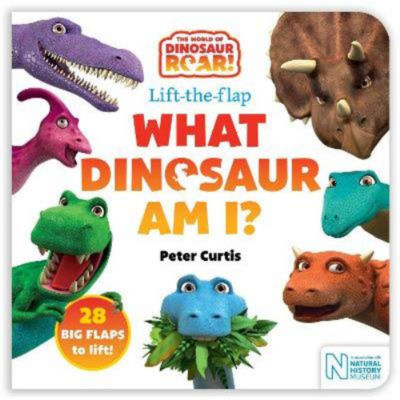 Peter Curtis What Dinosaur Am I lift-the-flap book (British brand)