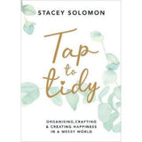 Stacey Solomon hardback book Tap to Tidy, imported from the UK
