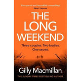 Gilly Macmillan Long Weekend hardback thriller book cover, imported from the UK