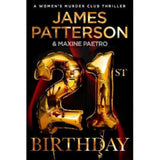 James Patterson 21st Birthday paperback book, UK version