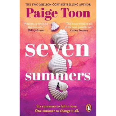 Paige Toon Seven Summers paperback book (British brand)