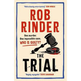 Rob Rinder hardback crime novel The Trial, UK version