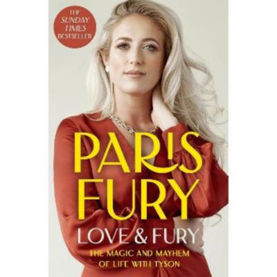 Paris Fury Love and Fury paperback book, imported from the UK