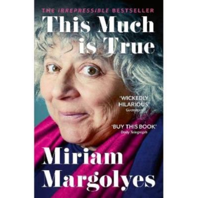 Miriam Margolyes This Much is True memoir book, imported from the UK