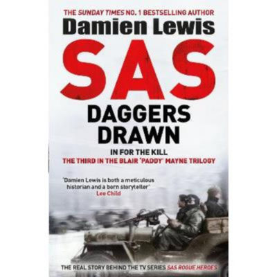 Damien Lewis SAS Daggers Drawn paperback, UK version