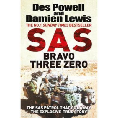 Damien Lewis paperback book SAS Bravo Three Zero (British brand)