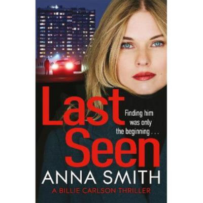 Anna Smith Last Seen paperback crime novel, imported from the UK