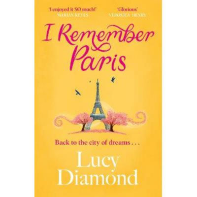 Lucy Diamond I Remember Paris novel paperback, UK version