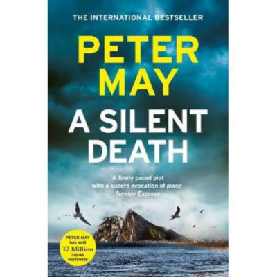 Peter May Silent Death paperback thriller, imported from the UK