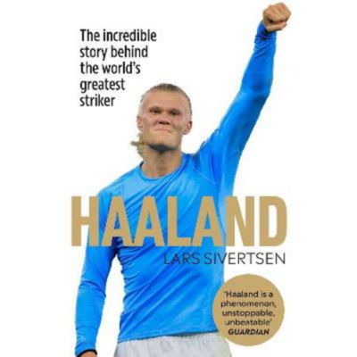 Hardback Haaland biography by Lars Sivertsen, UK version