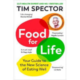 Tim Spector Food for Life hardback book cover - British product